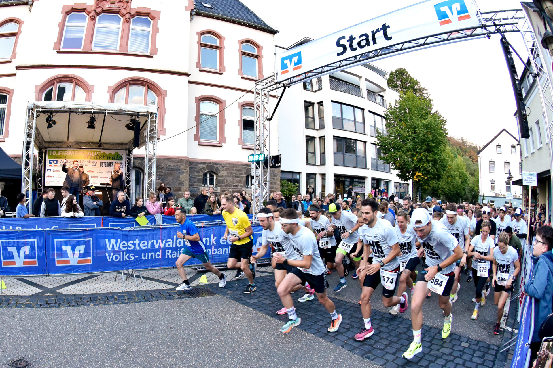 Beste Stimmung beim Jubiläumslauf